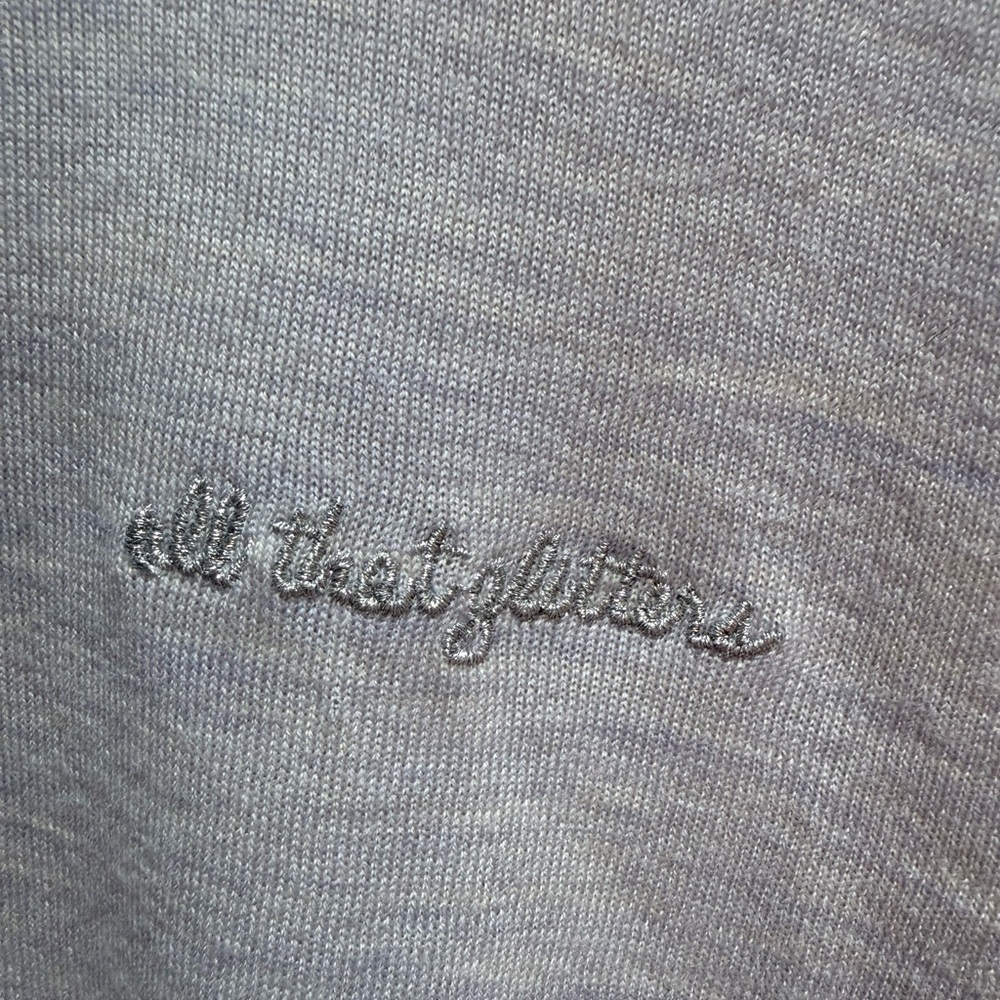 Banana Republic Light Blue 100% Merino Long Sleeve Top, Size M, Preppy - Picture 3 of 6